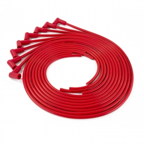 67-69 Camaro 8.5MM Universal Red Spark Plug Wires with 90 Degree Plug Boots
