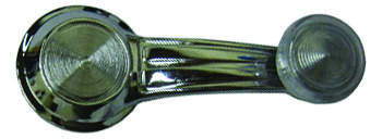 Window Crank KNOB - CLEAR - 1968-70 FORD FAIRLANE GALAXIE MUSTANG FALCON 1970-72 MAVERICK 1973-79 Manivelle Fenetre