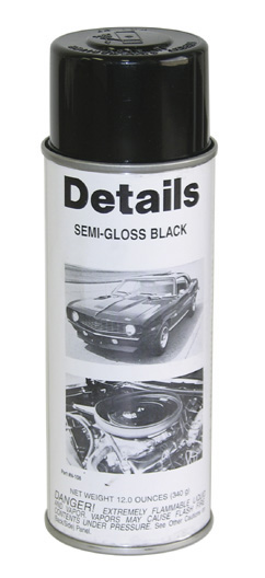 Semi Gloss Black Detail Paint