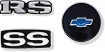 69 Camaro SS and Standard Steering Wheel Shroud Emblem