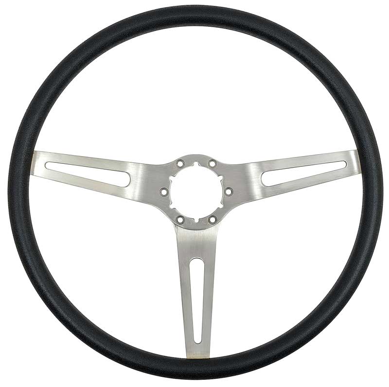 Black Comfort Grip Steering Wheel