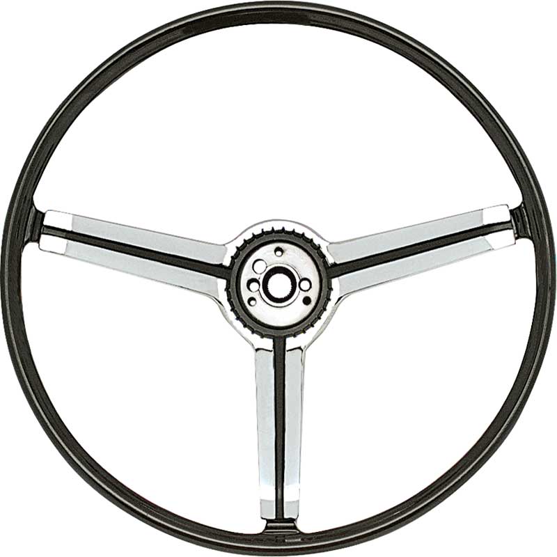 67 Camaro Deluxe Steering Wheel w/Chrome Insert