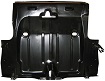 69 Camaro Full Trunk Floor - for use with Mini-tubs