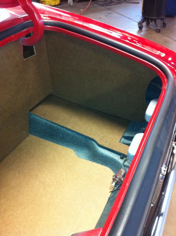 68 camaro trunk carpet