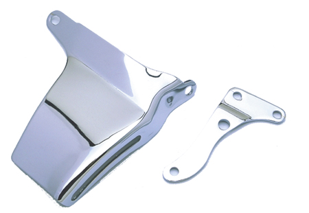 69 Camaro S.B. Chrome Alternator Bracket Set (2pc)