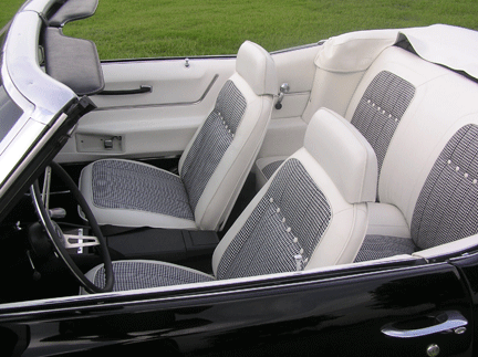 69 Camaro Deluxe Houndstooth Convertible Interior Kit