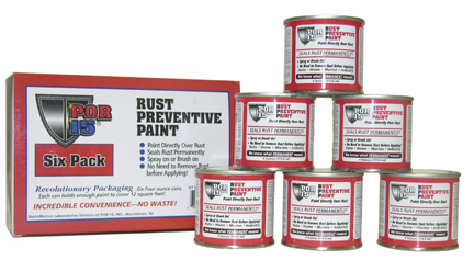 POR 15 Rust Preventive Paint, 6-Pack