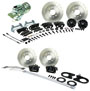 68-69 Camaro Manual 4-Wheel Disc Brake Conversion Kit with 2" Drop