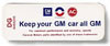 69 Camaro "Keep Your GM All GM" Air Cleaner Decal
