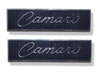 68-69 Camaro Standard Door Panel Emblems, Pair