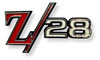 69 Camaro Z-28 Rear Panel Emblem, Reproduction