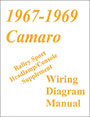 67-69 RS Camaro Wiring Diagram Manual, Headlamp/Console Supplement