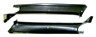 67 F-body Black Pillar Post Molding, Pair