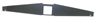 67-69 Camaro Black Underhood Valance Panel- No Logo